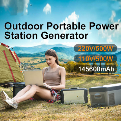 Semua Dalam Satu Inverter Off Grid Pembangkit Listrik Li Ion Generator Surya 500W
