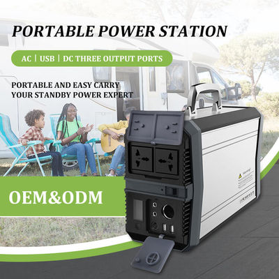 UPS 500W Portable Power Station Generator Mobile Powerstation Camping Dengan USB DC Output AC