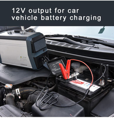 Baterai Lithium Pembangkit Listrik Portabel 1500W 500W Untuk Perjalanan Berkemah