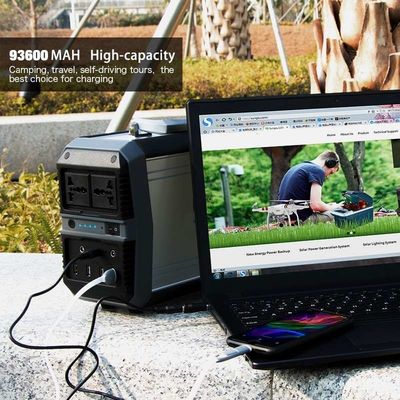 Rumah 300W 346Wh Pembangkit Listrik Li Ion Tipe Baterai MPPT Solar Charged Generators