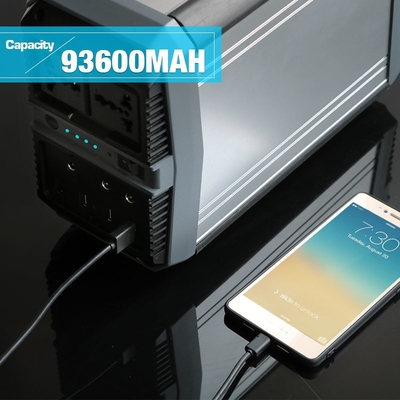 Stasiun Generator Surya AC110V-220V 300W Untuk Baterai Cadangan Rumah