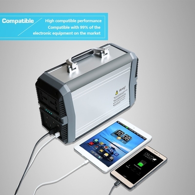 300W BMS Outdoor Portable Solar Generator Untuk Sistem Catu Daya Berkemah