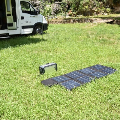 Baterai Lithium 1000 Watt Portable Solar Generator Bank Daya Darurat Rumah