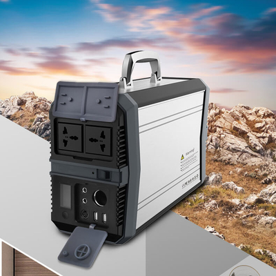 ROHS 300w Li Ion Power Station Portable Solar Generator Untuk Baterai BMS Rumah