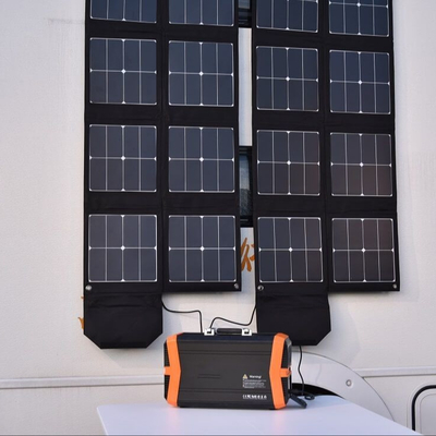 Baterai Lithium BMS Generator Panel Surya Portabel Pembangkit Listrik 500W