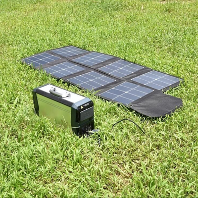 ROHS 300w Li Ion Power Station Portable Solar Generator Untuk Baterai BMS Rumah