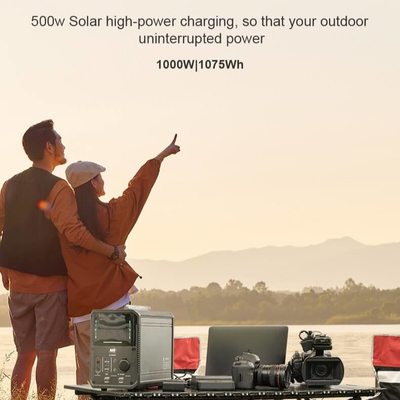 1000W 2000W Li Ion Pembangkit Listrik Tenaga Surya Darurat Mini Generator untuk Outdoor