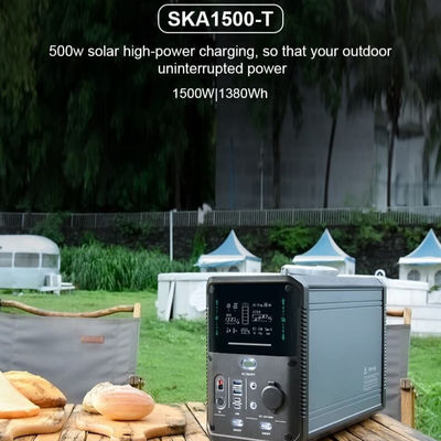 Pembangkit Listrik Tenaga Surya Lithium Darurat Luar YSERA untuk berkemah 3000W