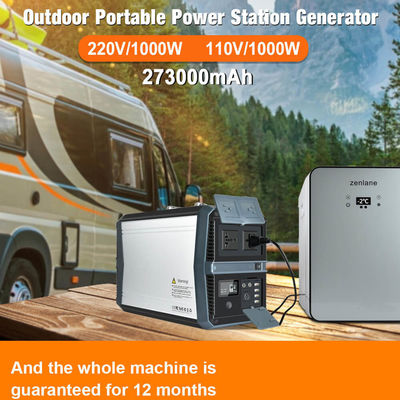 1000w Kecil Portable Powerstation 220v Generator Dengan Panel Surya