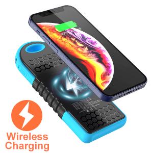 18W 10000mAh Bank Daya Tenaga Surya Pengisi Daya USB C OEM 3